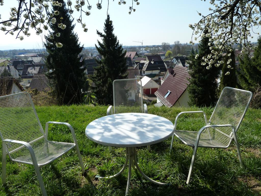 Helle 70 Qm Ferienwohnung Mit Herrlichem Blick Teningen Exterior foto